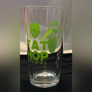 Fat Hop Brewing Pint Glass